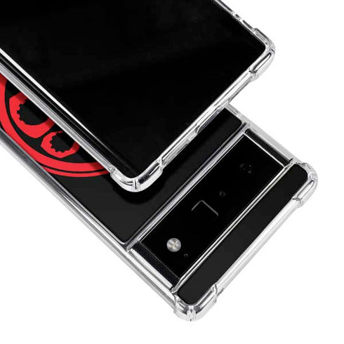 Marvel Captain America Hydra Symbol Google Pixel 6 Clear Case